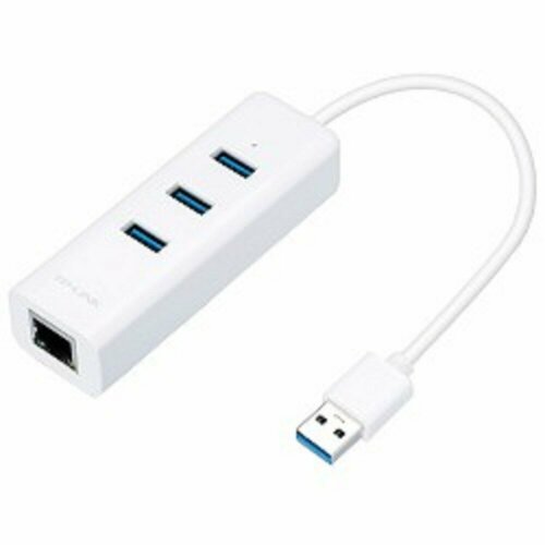 TP-Link Сетевое оборудование UE330 3-портовый концентратор и гигабитный адаптер USB 30 4262₽