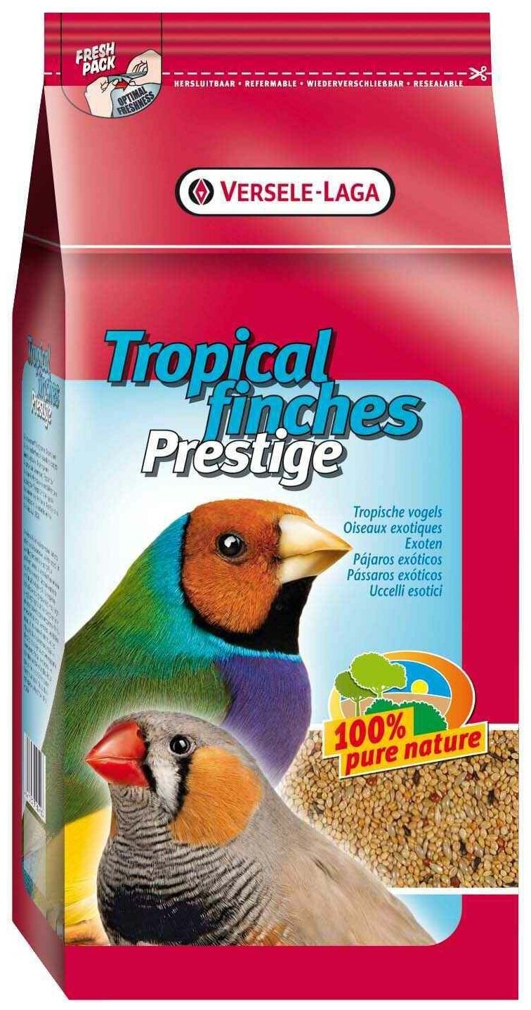 корм Versele-Laga для экзотических птиц Prestige Tropical Finches, 1кг - фото №7