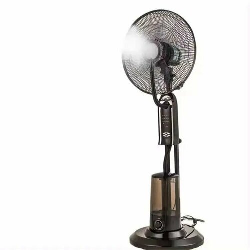 Вентилятор напольный с пультом и мощным двигателем вентилятор 5 лопастей с увлажнителем увлажнитель воздуха на 5л 9958₽