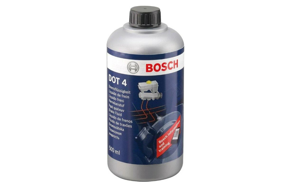 Тормозная жидкость Bosch 0.5 л DOT-4 1987479106 для легковых автомобилей