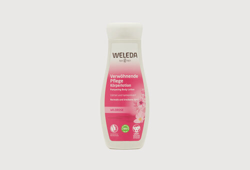 Изображение товара Розовое нежное молочко для тела WELEDA Wild Rose Harmonising Body Lotion 200 мл