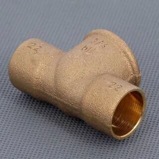 Тройник Viega 109141 ВР медный под пайку 22х3/4х22мм (виега)