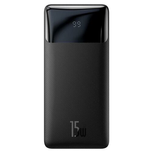 Внешний аккумулятор BASEUS Bipow Digital Display 15W 30A 20000 mAh черный 230600₽