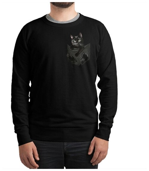 Свитшот Dream Shirts, размер 2XL, черный