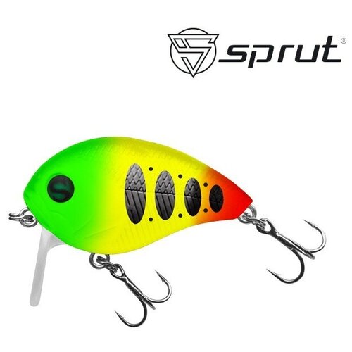 Воблер Sprut Chubby Killer 40F (Floating/40mm/7,5g/0,0-0,5/PPJ1)