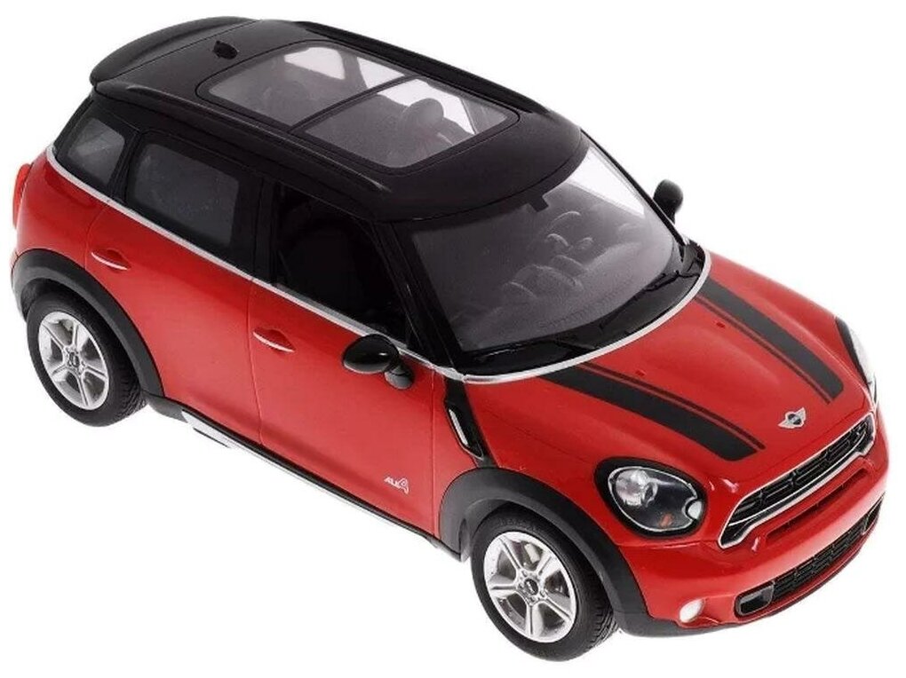 Rastar Машина на р/у – Mini Cooper S Countryman, 1:24, красный - фото №5