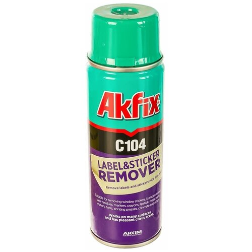 Очиститель наклеек Akfix A104, 200 мл YAC104