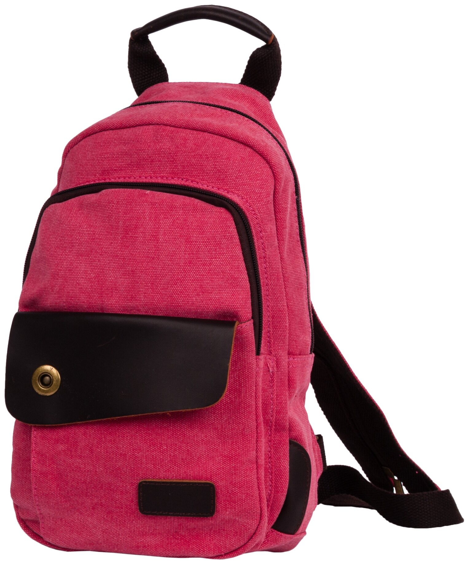 Повседневный рюкзак с одной лямкой Polar П2062 Розовый