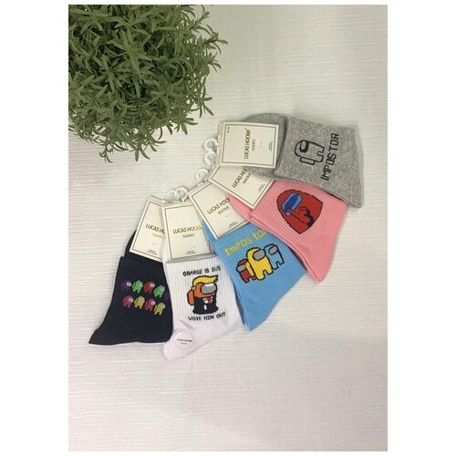 фото Комплект носков для девочек 36-41 lucas носки