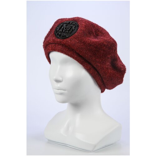 Берет Mike Ambaroff Ангора Шеврон цвет Бежевый светлый