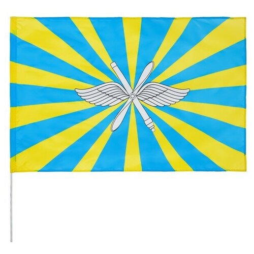 Флаг ВВС 90 х 150 см полиэфирный шёлк