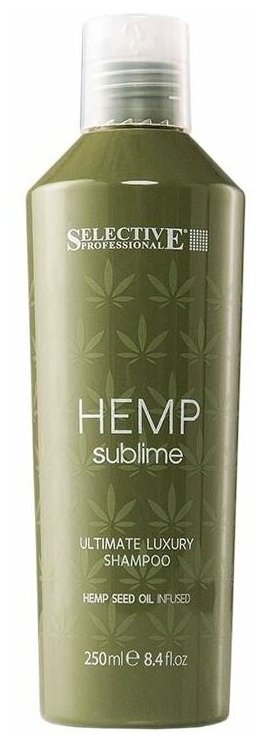 Шампунь Selective Professional Hemp Sublime Ultimate Luxury Shampoo, 250 мл