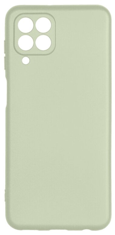 DF / Силиконовый чехол для телефона Samsung Galaxy M33 на смартфон Самсунг Галакси М33 DF sCase-143 (light green) / светло-зеленый