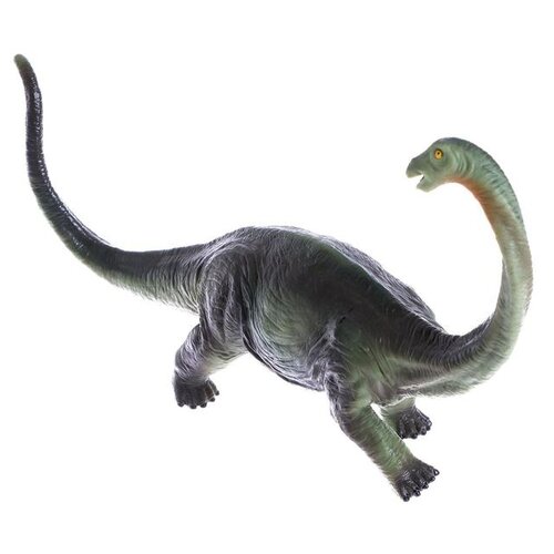 Фигурка динозавра Брахиозавр, длина 32 см, мягкая фигурка динозавра брахиозавр длина 32 см мягкая 1шт