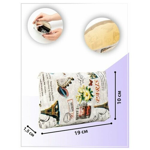 фото Косметичка серый нет бренда