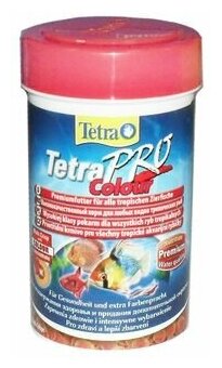 TetraPro Colour Корм для усиления и насыщенности красок 100мл (чипсы)
