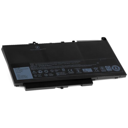 Аккумулятор для ноутбука Dell Latitude 12 E7270. (11.4V 3500mAh) PN: 7CJRC. клавиатура для dell latitude e7270 ноутбука