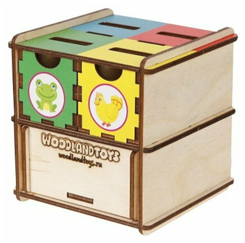 WoodLand Toys Комодик «Животные»