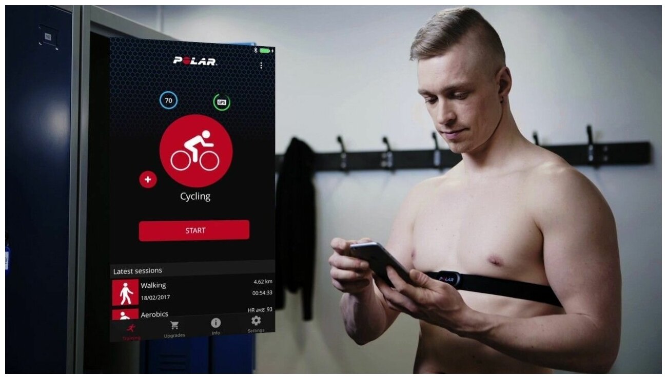 Передатчик пульса Polar H10 XXXL — купить по выгодной цене на Яндекс ...