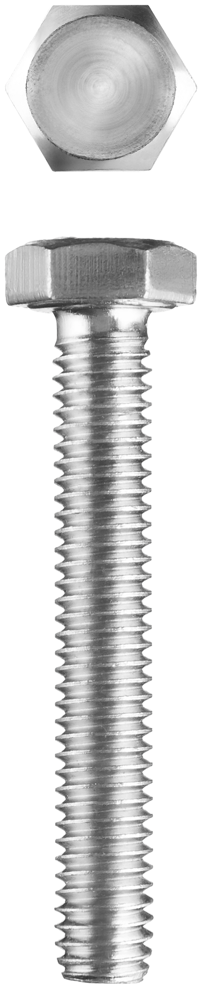 Болт ГОСТ 7798-70 M8 x 70 мм 3 шт Зубр 303086-08-070