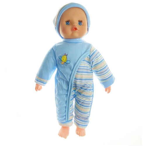 Кукла-пупс Jile Toys Алеша в голубом, 33см