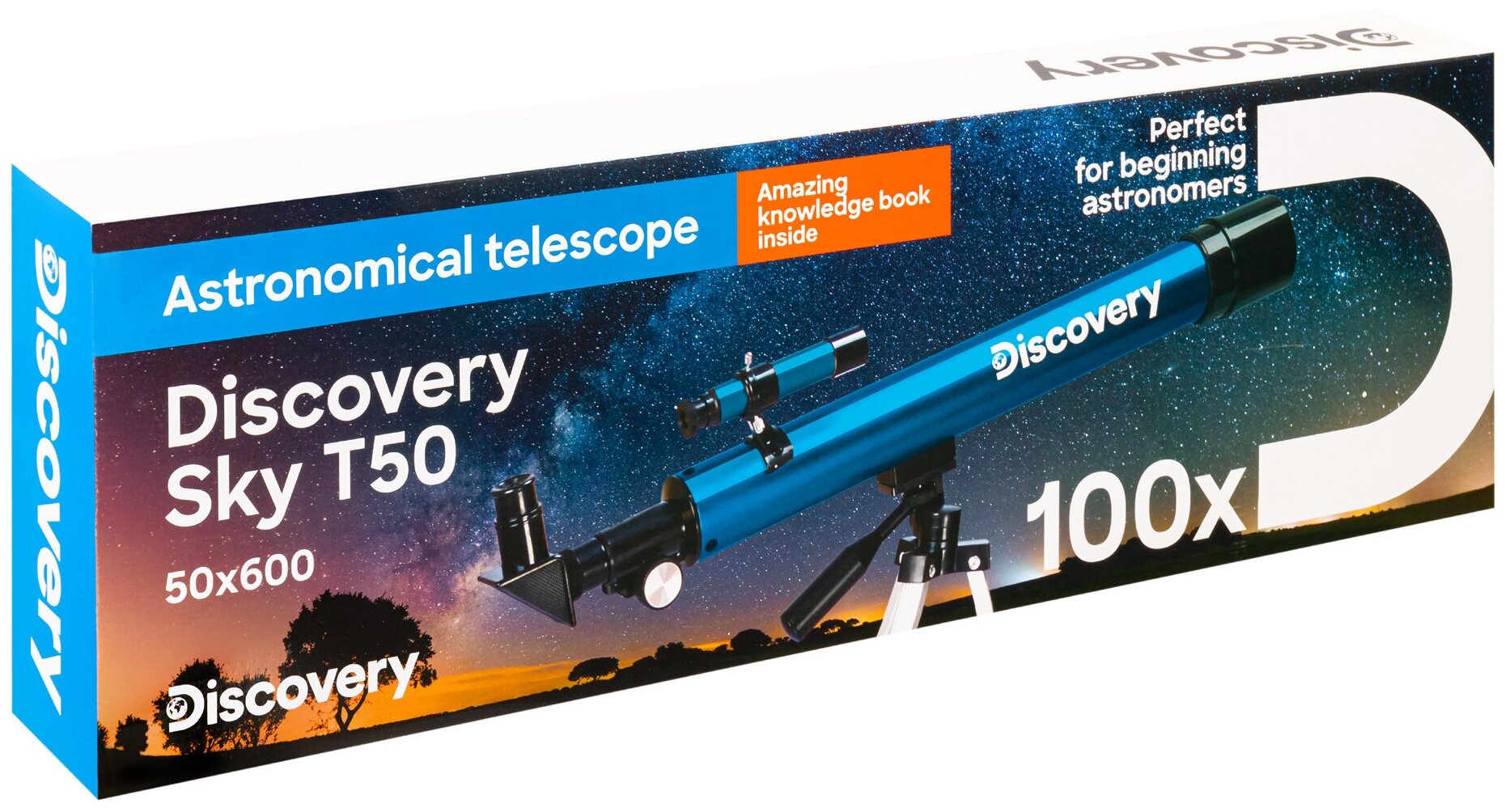 Телескоп Discovery Sky T50 с книгой - фото №9