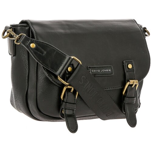 фото Сумка кросс-боди david jones, фактура рельефная, черный