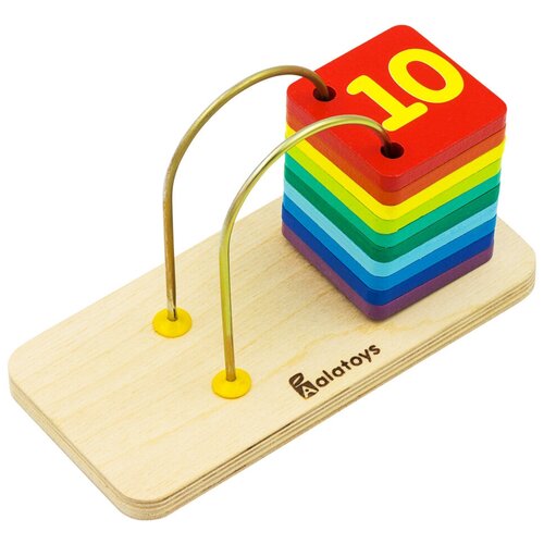 Набор для счёта, 10 деталей, 16×7.5×11 см