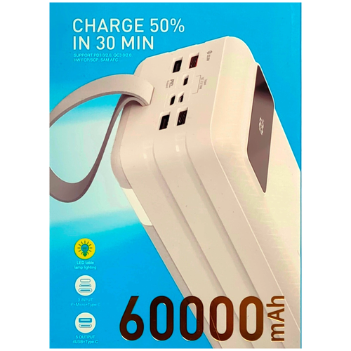 Зарядное устройство Power Bank HocoCharge Premium 60 000 mAh