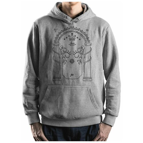 фото Худи dreamshirts studio, размер xxl, серый