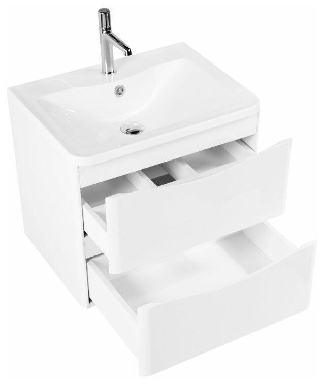 Раковина из искусственного мрамора BelBagno BB700/455-LV-MR-ALR - фотография № 7