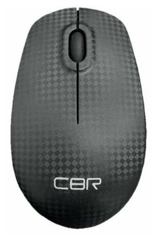 Мышь Wireless CBR CM 499 carbon, 2,4 ГГц, 1200 dpi, 3 кнопки и колесо прокрутки, ABS-пластик, поверхность "под карбон", выключатель питания