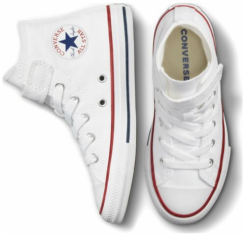 Кеды Converse Chuck Taylor All Star, летние, повседневные, высокие, размер 30, белый