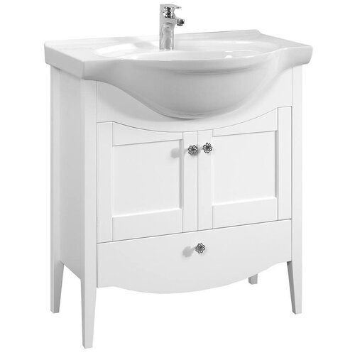 Тумба под раковину Belux Афины 750 мм напольная белый (Афины Н 75-01 (18))