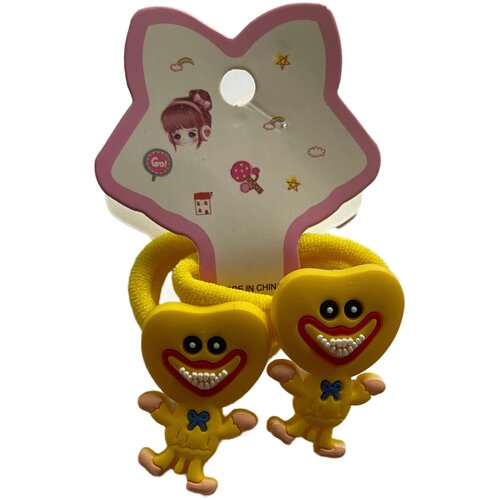 Резинки/ для волос детские 2 шт / аксессуары / набор для волос / детские резинки для волос / резинки для волос детские набор /