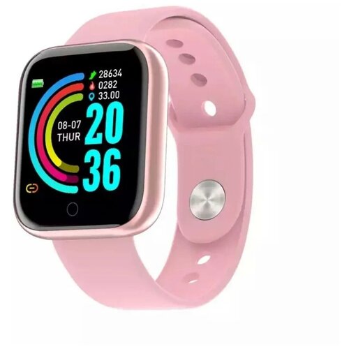 Умные часы TWS PRO Смарт часы Smart Watch 7 серии Розовые 235900₽