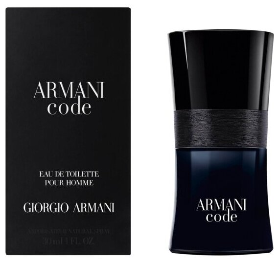 Мужская туалетная вода Giorgio Armani code 30мл