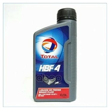 Тормозная жидкость TOTAL DOT 4 HBF 4 (181942)