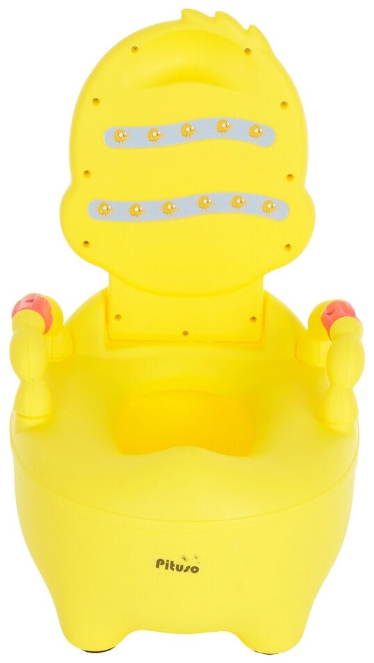 Детский горшок Pituso "Цыпленок", 36,5х31,5х46см (цвета в ассорт.) Happy Baby - фото №4