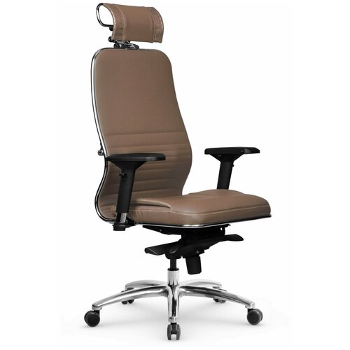 Компьютерное офисное кресло Metta Samurai КL-3.04 MPES, Светло-коричневое
