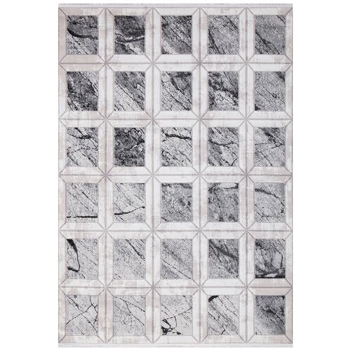 Ковер 04161A - CREAM / WHITE - Прямоугольник - коллекция FORT 3.00x4.00