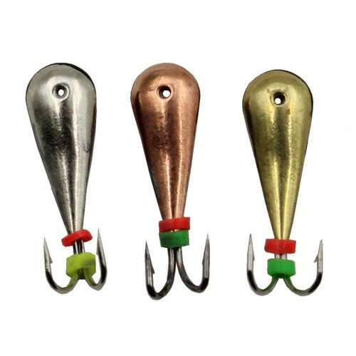 фото Мормышка паяная condor рвс коза тип 2-152, крючок mustad /40 шт/