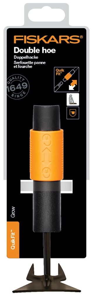 Тяпка для прополки Fiskars QuikFit 25см - фото №3