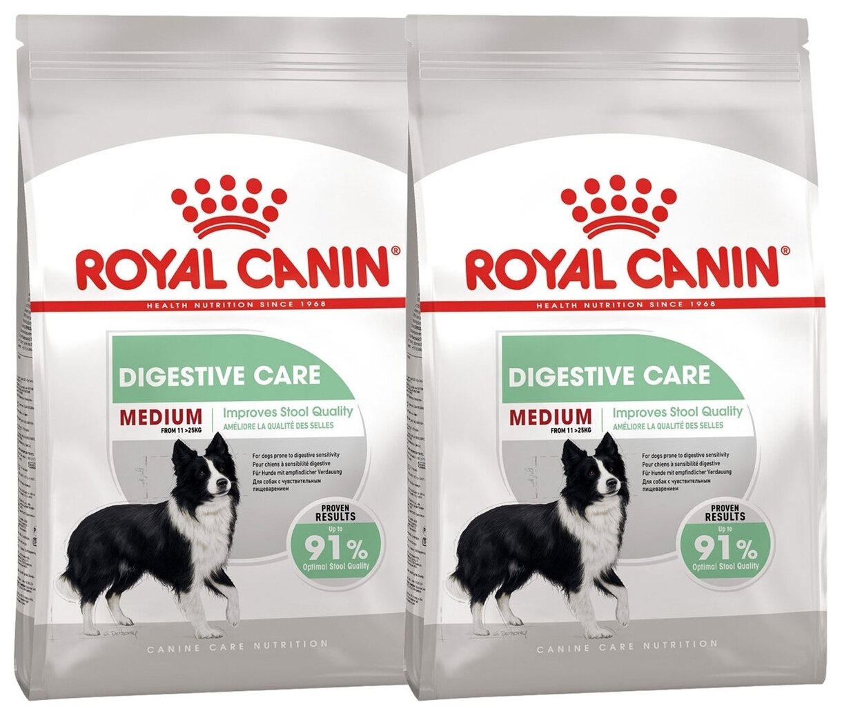 Royal Canin RC Для взрослых собак средних пород имеющих чувствительное пищеварение (Medium Digestive Care) 30160300R0 | Medium Digestive Care 3 кг 52604 (2 шт)