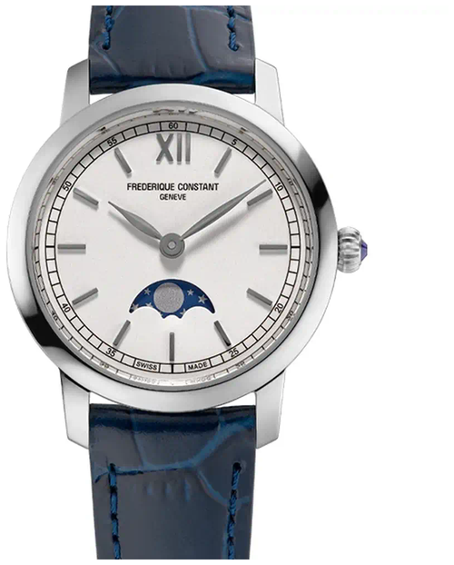 Наручные часы Frederique Constant Классика Slim Line FC-206SW1S6, белый