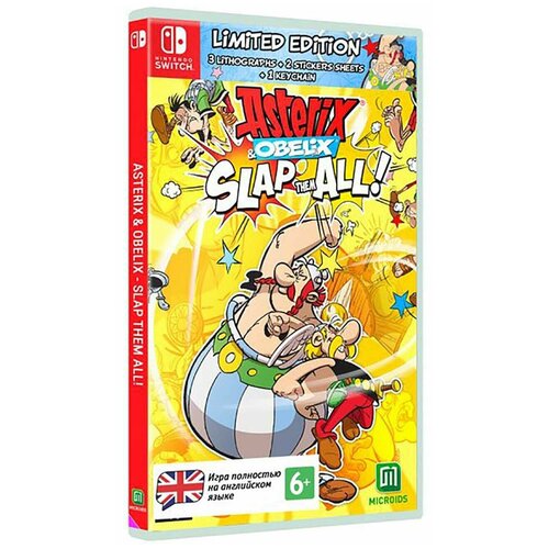 Игра для Nintendo Switch: Asterix & Obelix Slap Them All Лимитированное издание игра для nintendo switch sonic origins plus лимитированное издание