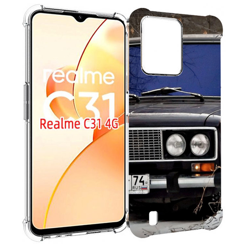 Чехол MyPads lada лада ваз 1 для OPPO Realme C31 задняя-панель-накладка-бампер чехол mypads lada лада ваз 1 для oppo reno7 pro 5g задняя панель накладка бампер