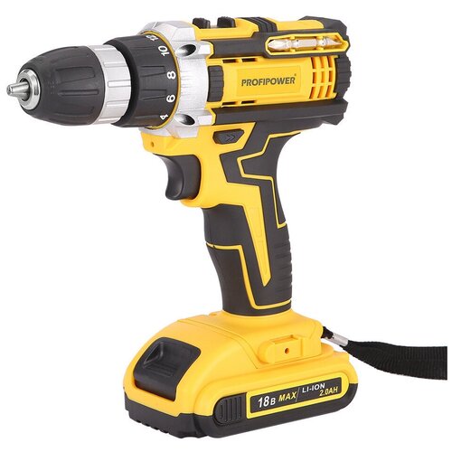 Дрель-шуруповерт бесщеточная аккумуляторная Profipower 18В DW-18N 443900₽