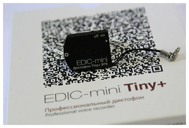 Диктофон Edic-mini Tiny+ B76 Телесистемы - фото №15