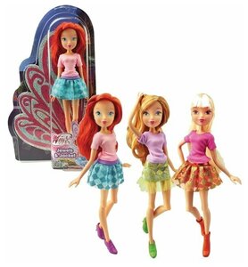 Фото Кукла Winx Club Городская магия, 3 шт.